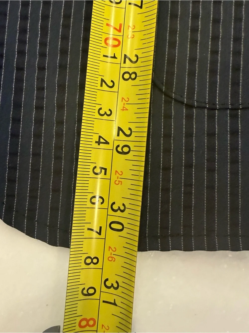 Club Monaco Men's Grant Navy Pinstripe Seersucker Blazer Sz 42 Ret $329 NWT
